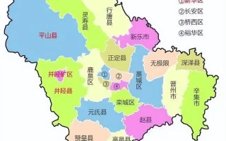 石家庄区域划分图(石家庄区域划分图界限)