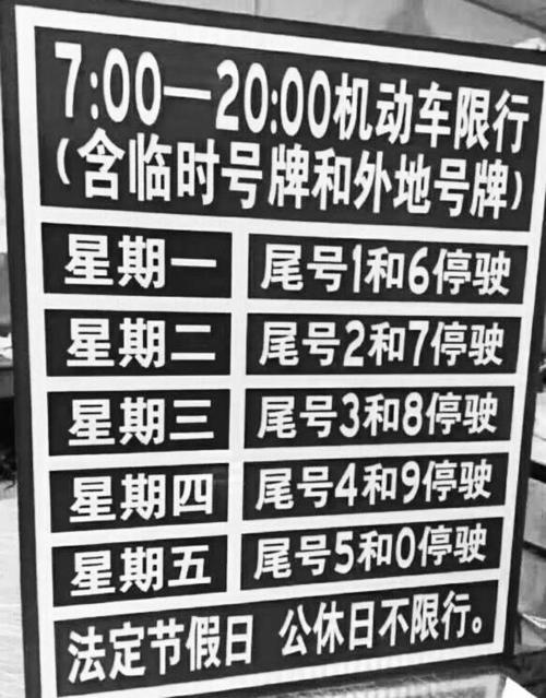【车牌号限行,成都车牌号限行】-第7张图片 【车牌号限行,成都车牌号限行】-第7张图片