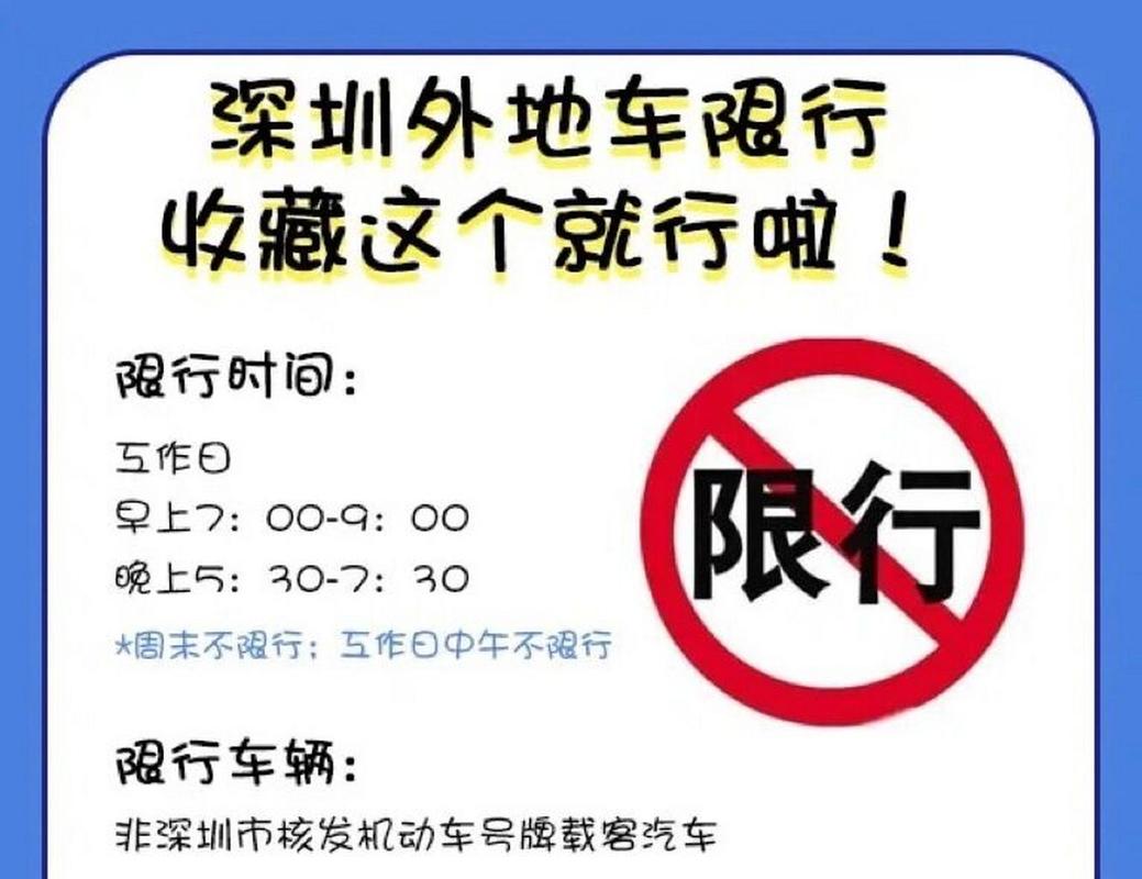 【深圳开车限号吗,深圳限行时开车上路会怎么样】-第2张图片 【深圳开车限号吗,深圳限行时开车上路会怎么样】-第2张图片