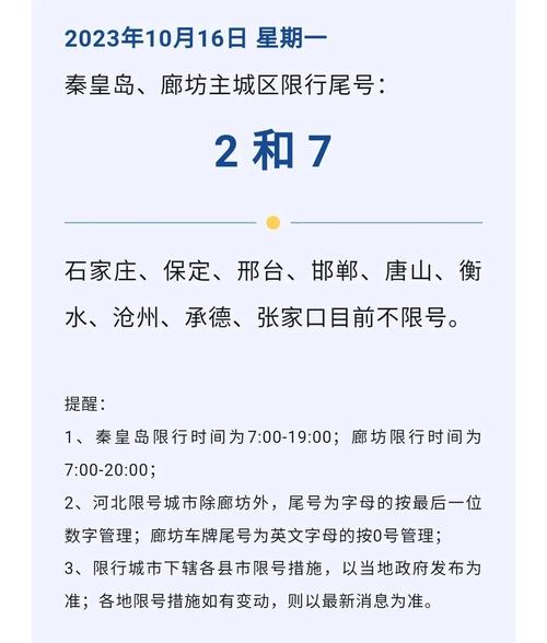 廊坊限号吗今天-廊坊市限号吗今天-第1张图片