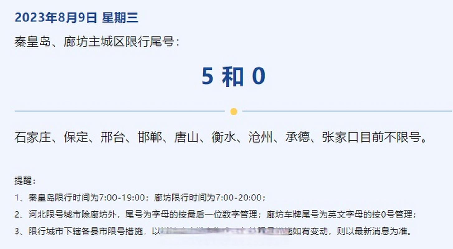 承德外地车限号吗-承德外地车限号吗现在-第5张图片