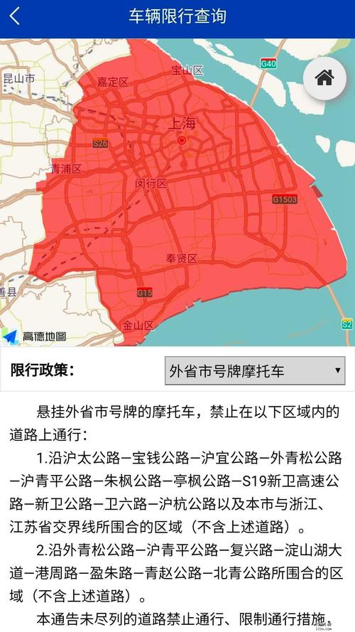 上海限行地图(上海限行地图外地车)-第6张图片